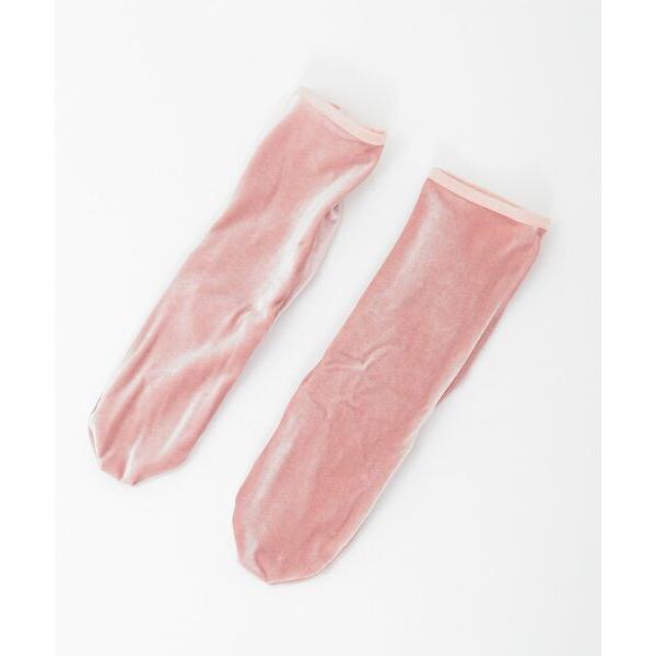 靴下 「SIMONE WILD/ シモーネワイルド 」VELVET - ANKLE SOCKS レデ...