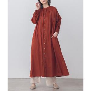 「lil nina」 長袖ワンピース FREE ブラウン レディース