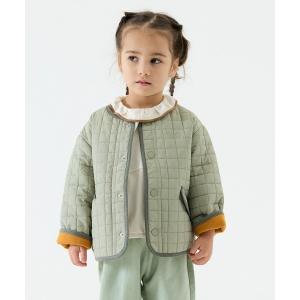 ノーカラージャケット アウター 「SOFT＆」軽量パデットノーカラージャケット キッズ 子供服 男の子 女の子