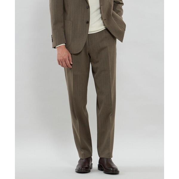 パンツ 「ANGELICO/アンジェリコ」ヘリンボーン 1プリーツパンツ メンズ
