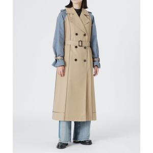 LOVELESS（ラブレス） トレンチコート コート ブロッキングトレンチ