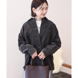コート アウター コーデュロイCPOシャツジャケット レディース