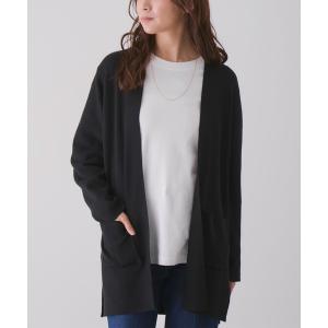 カーディガン もちもちトッパーカーディガン レディース