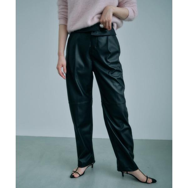 パンツ 「柳橋唯さんコラボアイテム」ハイウエスト2WAYパンツ レディース