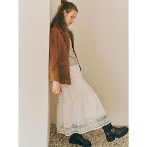 スカート レーステープギャザースカート「2025autumn catalog item」