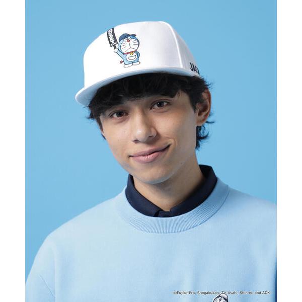 キャップ 帽子 「ドラえもん」平つばキャップ メンズ