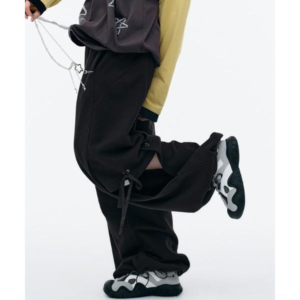 スウェットパンツ ジャージ 「TUOMIO」DOUBLE LAYERED SWEATPANTS / ...