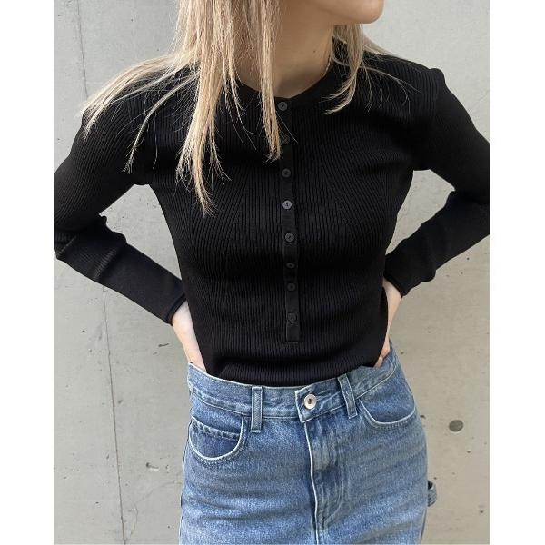 ニット セーター リブドニットボディスーツ / Ribbed Knit Bodysuits レディー...
