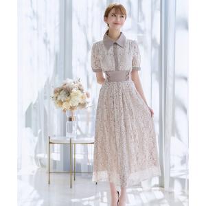 「emiriawiz」 半袖ワンピース MEDIUM ベージュ レディース