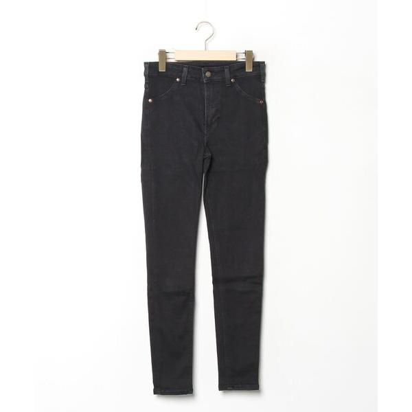「Lee」 スキニーデニムパンツ MEDIUM ブラック レディース