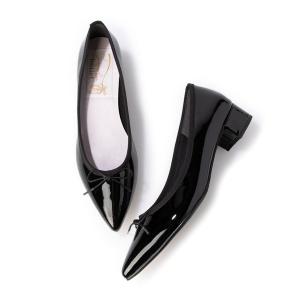 「Launa lea ballet」 バレエシューズ 24.0cm ブラック レディース