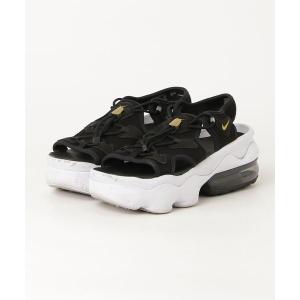 「NIKE」 フラットサンダル 24.0cm ブラック レディース