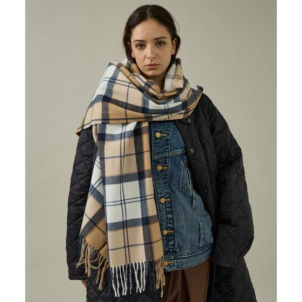 ストール マフラー 「Barbour / バブアー」チェック柄大判ストール / HAILESTART...
