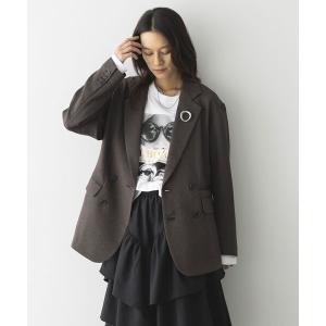 ジャケット テーラードジャケット 「日本製」ダブルブレストジャケット レディース