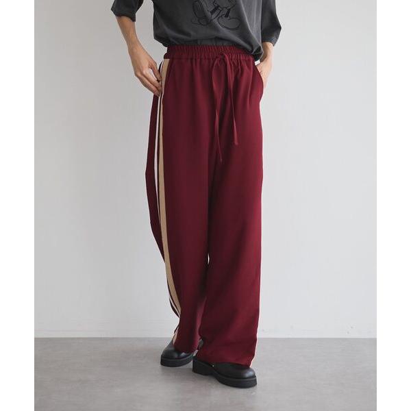 パンツ ストレッチ2ラインパンツ レディース