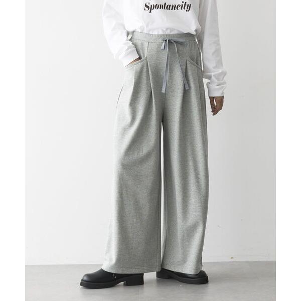 パンツ 「日本製」裏毛２タックバレルパンツ レディース