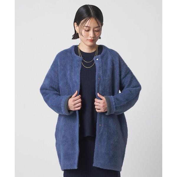 コート アウター ダブルフェイス フェザーニットコート 「A DAY IN THE LIFE」 レデ...