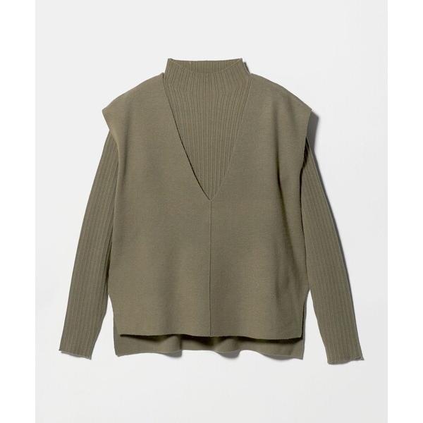 ニット セーター ベスト＋ハイネックニット ‐ウォッシャブル‐「A DAY IN THE LIFE」...