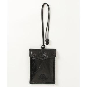 「MONCLER」 スマートフォン ポーチ - ブラック レディース
