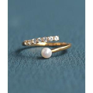 「NOIR DE POUPEE」 リング #11 ホワイト レディース