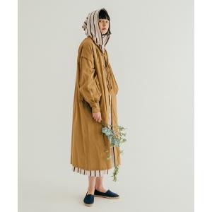 「khakito」 シャツワンピース FREE ベージュ レディース