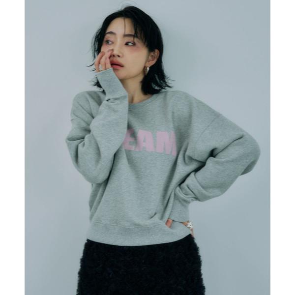 tシャツ 「柳橋唯さん×81BRANCAコラボアイテム」ロゴスウェット レディース