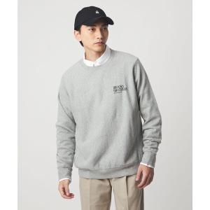 トレーナー スウェット 「Brooks Brothers」ロゴ クルーネック スウェットシャツ メンズ
