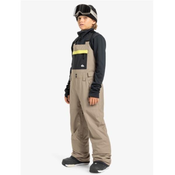 パンツ MASH UP YOUTH BIB/クイックシルバーキッズスキースノーボードビブパンツ キッ...