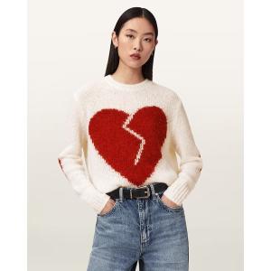 ニット セーター LUVHEART CREW NECK JUMPER | LUVHEART クルー ネック ニット・セーター レディース