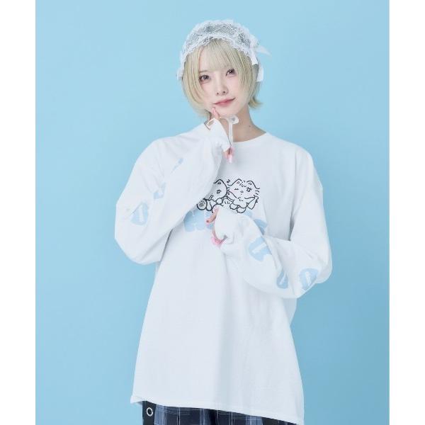 tシャツ 双子ちゃんなかよちBIGロンTEE レディース メンズ