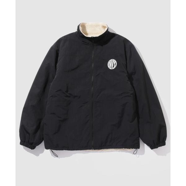 ブルゾン アウター NAVY 裏ボアリバーシブルブルゾン メンズ