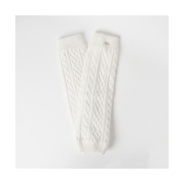 ゴルフ 「VIVA HEART/GOLF」ケーブル編み 裏ボア レッグウォーマー レディース