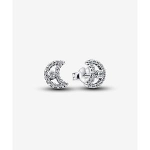 PANDORA（パンドラ） ピアス スパークリング ピンクリボン スタッド