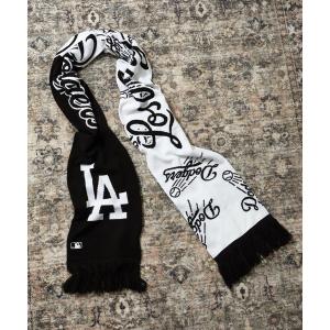 マフラー 「MLB/エムエルビー」ドジャース ロゴエンブレムマフラー メンズ レディース