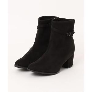 ブーツ la farfa shoes リボン取り外し ３WAY ストレッチブーツ レディース