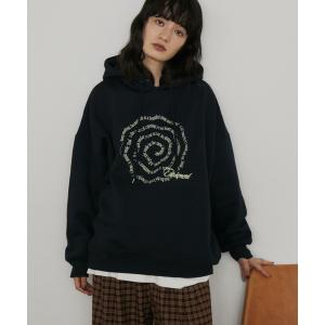 パーカー レタリングロゴフーディー レディース メンズ