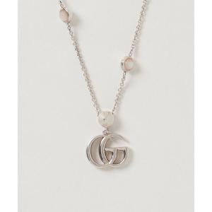 「GUCCI」 ネックレス - ベージュ レディース