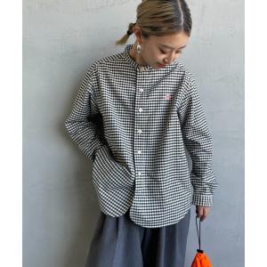 「DANTON」 長袖ブラウス 38 ブラック レディース