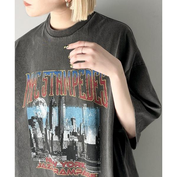 「Java」 半袖Tシャツ MEDIUM グレー メンズ