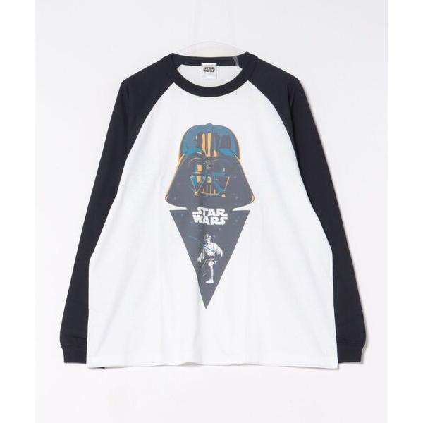 tシャツ 「 STAR WARS 」 ロングスリーブTシャツ (ラグラン)  25W10 レディース...