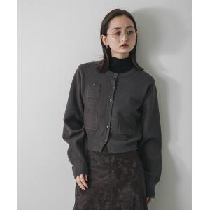 カーディガン ポケットデザインカーディガン レディース