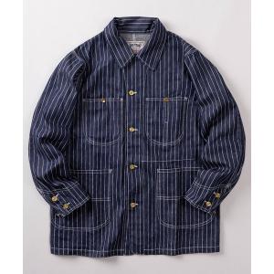 デニムジャケット gジャン 「86」「HOUSTON/ヒューストン」ウォバッシュ デニム レイルロード カバーオール／アメカジ メンズ レディース