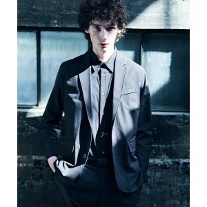 ジャケット テーラードジャケット 「撥水」「COMME CA MEN BLACK」「セットアップ対応」4WAYテック ジャケット メンズ