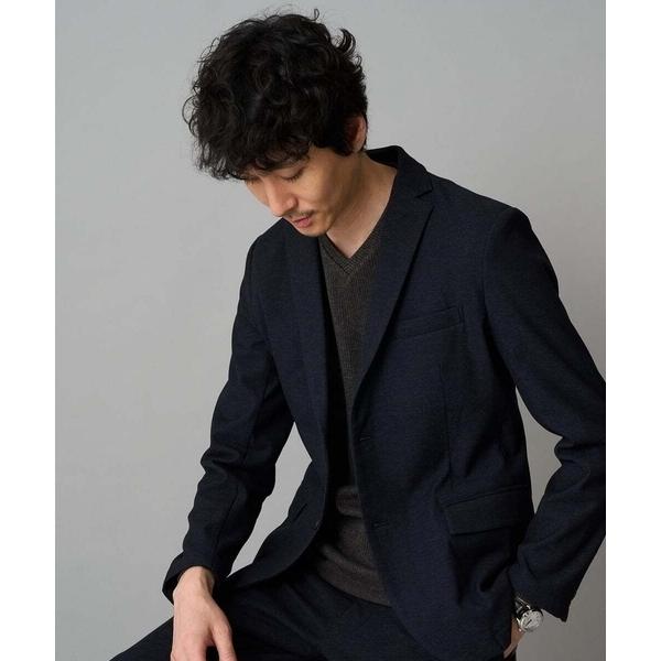 コート ジャケット 「イージーケア」デニムライクストレッチ裏起毛テーラードジャケット「洗濯機で洗える...