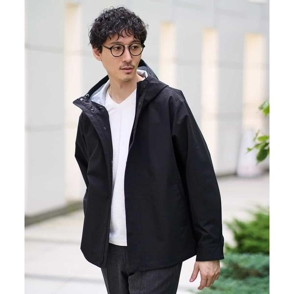 コート ジャケット 「軽撥水/防風」SORONAラミネートコーティングスプリングマウンテンパーカー ...