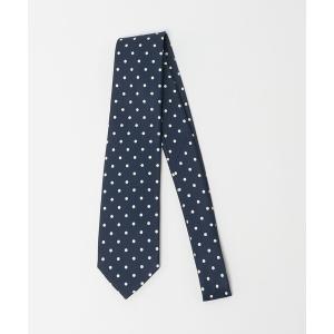 Holliday & Brown ネクタイ 「HOLLIDAY＆BROWN」ドットプリント
