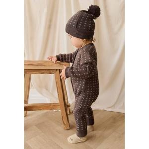 ジャガードニットロンパース コーヒーの買取情報