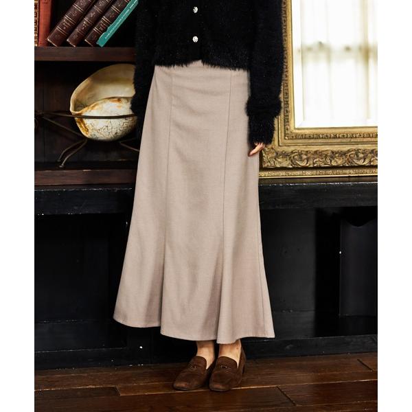 スカート ハイウエストマーメイドスカート 612195