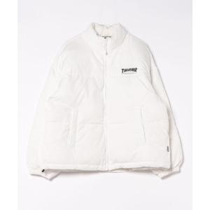 ブルゾン アウター 「THRASHER/スラッシャー」 パファージャケット マグロゴ メンズ レディース