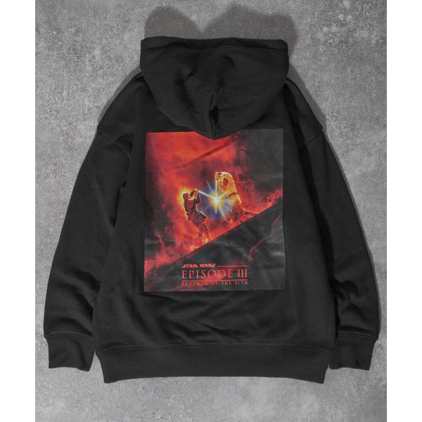 パーカー  スター・ウォーズ エピソード3 シスの復讐 裏起毛パーカー Star Wars Epis...